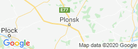 Plonsk map